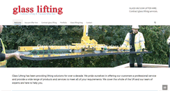 Desktop Screenshot of glass-lifting.co.uk